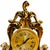 Large Scale Vintage Rococo Style Gilt Table Clock, German Movement For Sale - Image 4 of 11