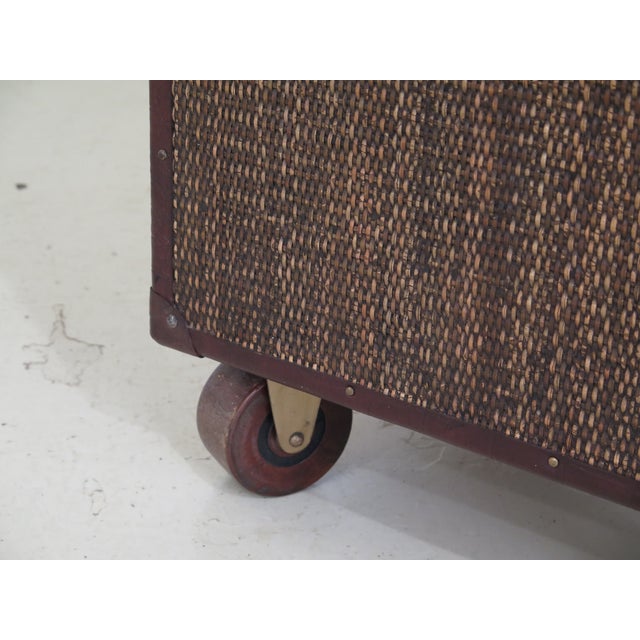 Baker Milling Road Leather Trunk Style 2 Drawer File ...