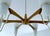 1960s Large Pendant Light in Glass and Teak from Temde, 1960s For Sale - Image 5 of 18