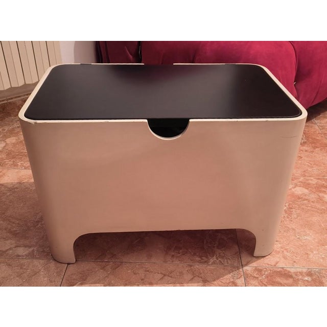 Storage stool. Designed by Carlo De Carli - 1960s, produced by FIARM Italia I have official proof of authenticity such as...