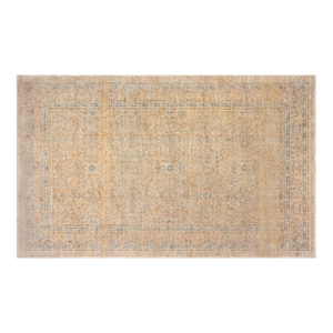 Authentic 19th Century Persian Kirman Beige Carpet