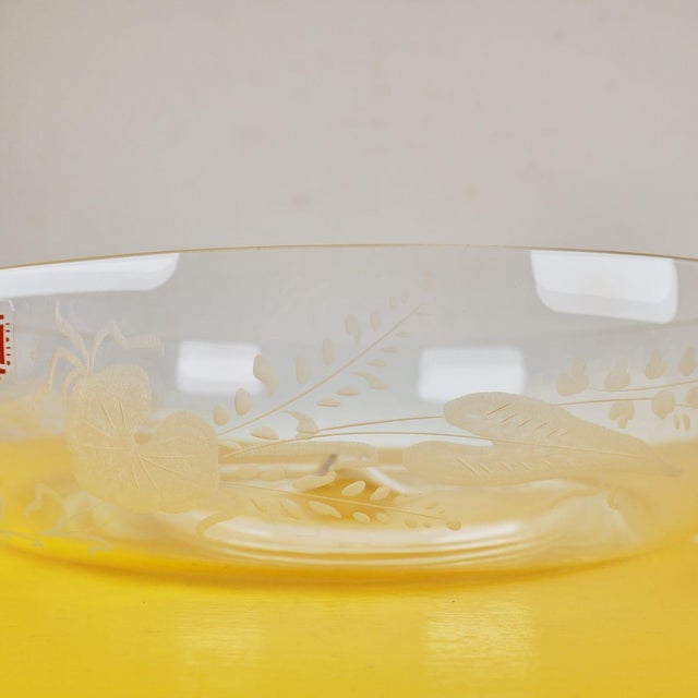 Large Centerpiece with Engraved Decorations by Carlo Moretti For Sale - Image 4 of 10