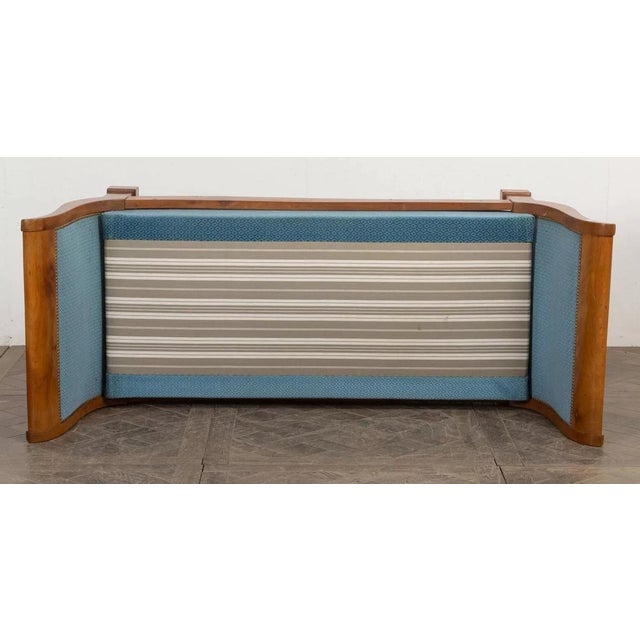 Upholstered Cherrywood Meridian, 19th Century For Sale - Image 10 of 11