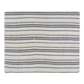 Vintage Turkish Hand Knotted Flatweave Kilim, 5'3x6'3 For Sale