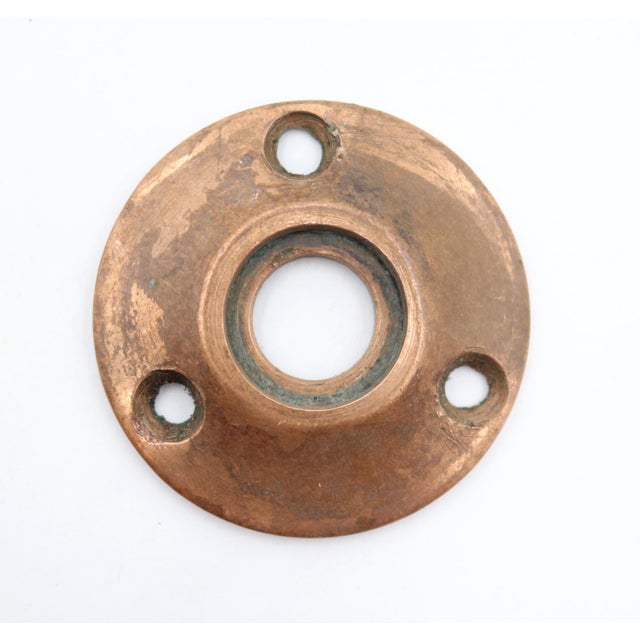 Vintage Passage Traditional Brass Door Knob Set For Sale - Image 10 of 11