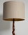 1960-1969 France Rich Walnut Brown Carved Walnut Floor Lamp For Sale - Image 11 of 11