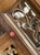 Vintage Indian Hand-Carved Teak Architectural Shutter Mirror, 32" For Sale - Image 11 of 18