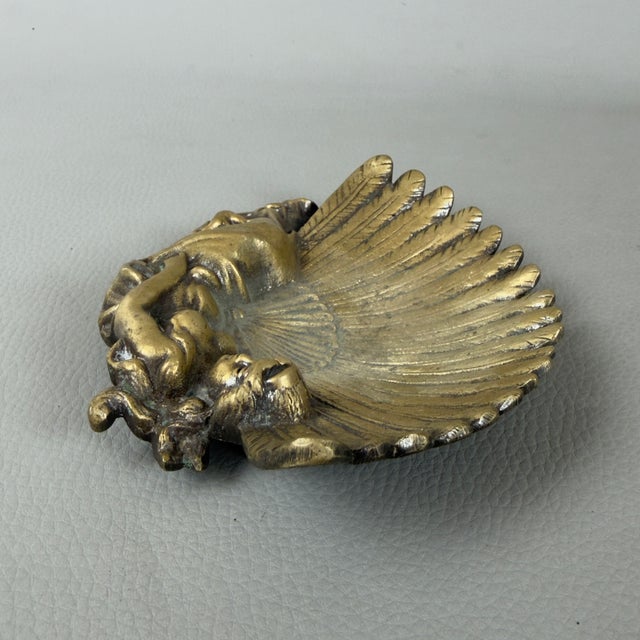 Vintage Art Nouveau Liberty Brass Centerpiece, 1940s For Sale - Image 3 of 10