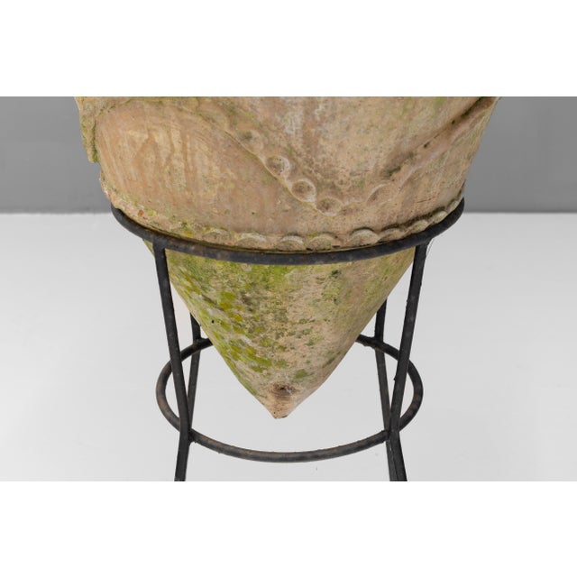 Pot on Stand, 1980 For Sale - Image 4 of 7