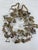 1980s Vintage Dresden Style Brass All Holiday Animal Wreath For Sale - Image 5 of 8