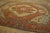 Radiant Orange Terra Cotta Color With Great Medallion Design Antique Serapi Rug For Sale - Image 9 of 12