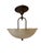 Perfect for a kitchen, bathroom, bedroom or entryway. Any room that needs big charm will benefit from this pressed glass...
