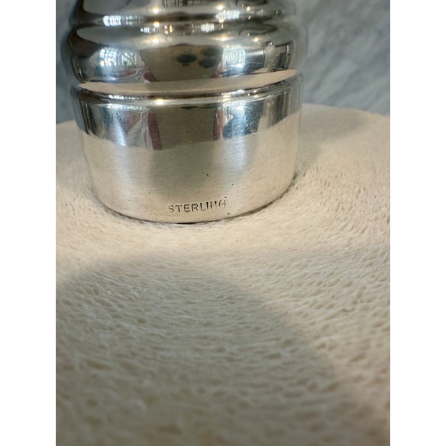 Elevate every meal with this exquisite sterling silver pepper mill, a piece that transcends function to become a genuine...