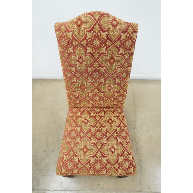 Vintage Designmaster Traditional Upholstered Dining Chairs (Set of 8) For Sale - Image 12 of 17