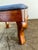 Antique French Country Style Mahogany Footstool With Floral Needlepoint Cushion For Sale - Image 9 of 14