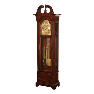 Howard Millar 3 Weight Pedalium Nautical Themed Grandfather Clock For Sale
