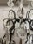 Early 20th Century French Louis XV Style Six Light Bronze or Brass Chandelier With Abundance of Cut Crystal Prisms For Sale - Image 10 of 12