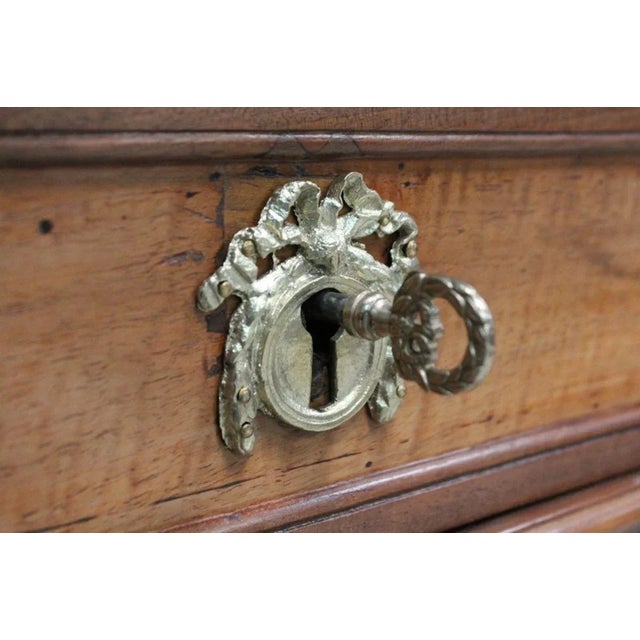 Louis XVI Walnut Chest of Drawers, Late 1700s For Sale - Image 15 of 18