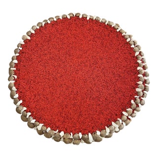 Kim Seybert Beaded and Shell Placemats - Set of 6 For Sale