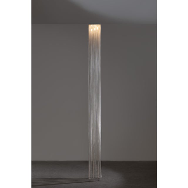 Ceiling lamp from the garbo series. Prod. Sirrah, ca. 1976 painted metal, heat-resistant synthetic fabric. good vintage...