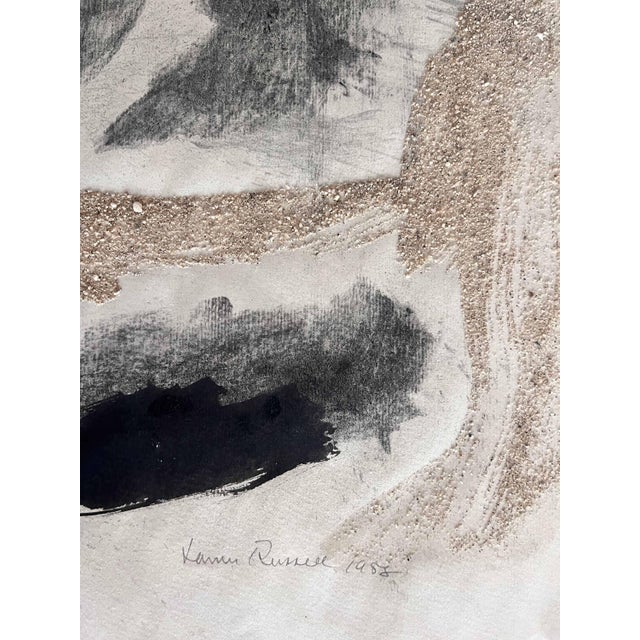 Paper 1958 Mixed Media Abstract Collage "#2" For Sale - Image 7 of 10