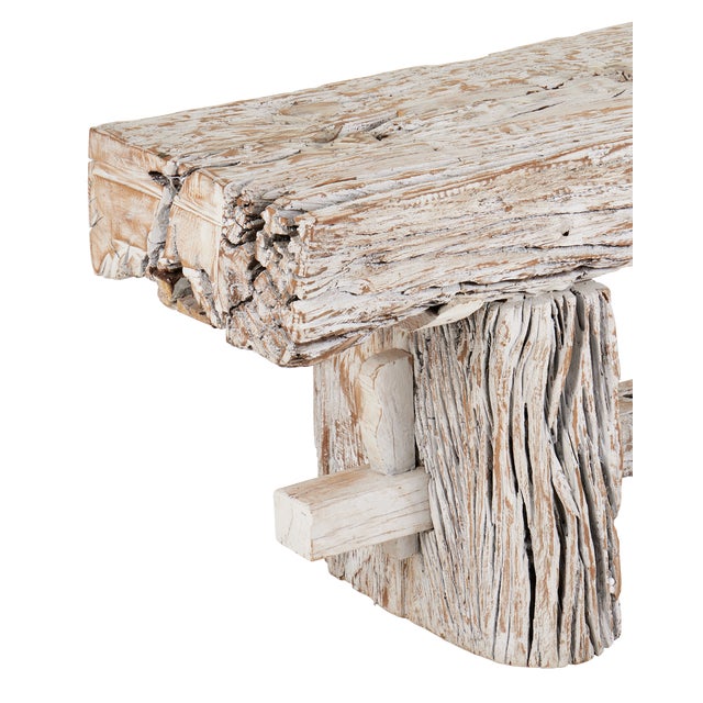 Farmhouse Currey & Company Holland Bench For Sale - Image 3 of 4