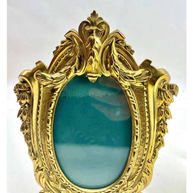 Picture Frames in Polished Brass, France, 1900s, Set of 2 For Sale - Image 11 of 13