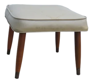 Mid Century Modern Small Ottoman Foot Stool