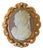 Late 19th Century Victorian Rose Gold Carved Carnelian Cameo Pin / Pendant With Pearls For Sale
