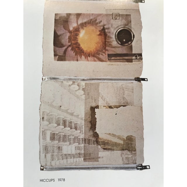 Blue Robert Rauschenberg Works From Captiva, 1978 Exhibition Set, + Collectable For Sale - Image 8 of 10