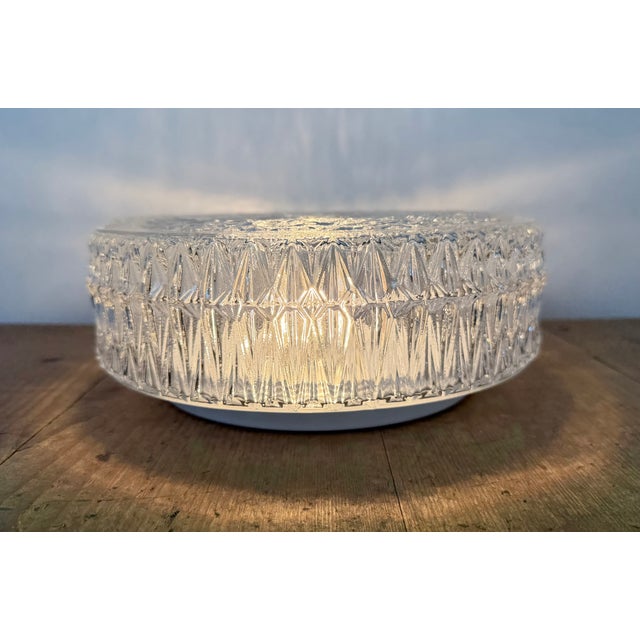 Vintage Glass Wall Light, 1970s For Sale - Image 13 of 17