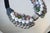 Vintage Y2k Chunky Mixed-Media Statement Bib Necklace For Sale - Image 13 of 13