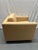 Contemporary Pair of Contemporary Linen Upholstered Cubic Club Chairs For Sale - Image 3 of 4