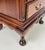 Brown Vintage Continental Furniture Co. Queen Anne Style Mahogany 4-Drawer Bedside Chest For Sale - Image 8 of 16
