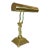 1970s Vintage Art Deco Brass Piano-Bankers Desk Lamp With Pyramid Base For Sale
