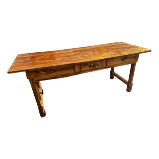 19th Century Farmhouse Table For Sale