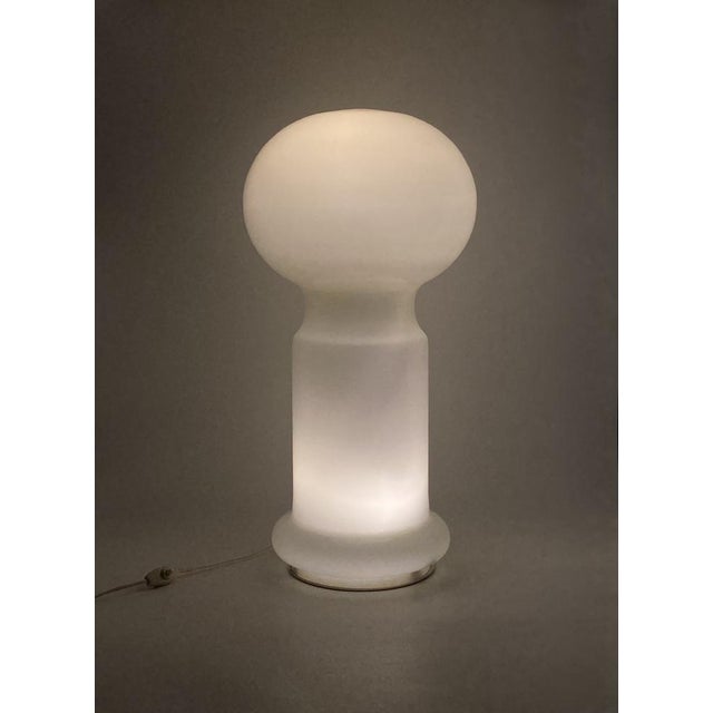 Space Age Murano Glass Table Lamp by Vistosi, 1960s For Sale - Image 13 of 18