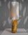 Illuminate your living space with this vibrant 20th-century German ceramic table lamp, showcasing a bold and sunny yellow...