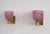 Italian Art Deco Brass and Pink Rostrato Murano Glass Wall Sconces, 1990s, Set of 2 For Sale - Image 4 of 13