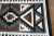 Mid 20th Century Vintage Hand-Woven Navajo Style Rug in Black, White, Brown, and Gray, Circa 1950s For Sale - Image 5 of 8