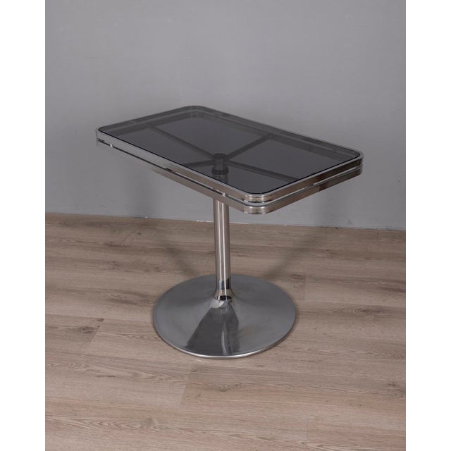 Vintage Metal and Glass Coffee Table by Allegri Parma, 1970s For Sale - Image 11 of 11