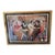 1990s Issac Miamon "Le Bistro Cafe" Large Hand-Signed Serigraph-Custom Gallery Framed For Sale