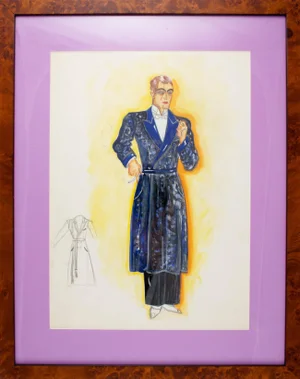 "Gentleman in a Dressing Gown"
