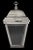 Contemporary Claridge Lantern in Nickel Finish For Sale - Image 3 of 3