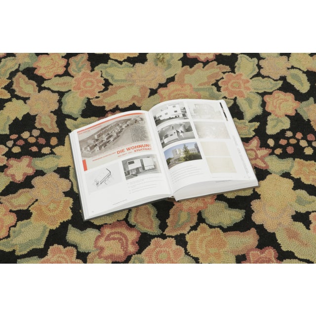 Black Antique American Hooked Wool Rug by Rug & Kilim, 1920- 1929 For Sale - Image 8 of 9