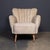 Textile Set of 20th Century Boudoir Shell-Back Chairs, 1950s For Sale - Image 7 of 14