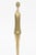 This vintage 1970's brass and black granite tall elongated female sculpture is arresting. it is not signed from what we...