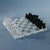 Contemporary Handmade Crystal Chess Set For Sale - Image 3 of 4