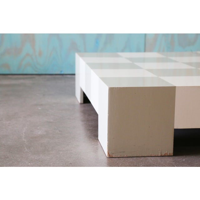 Milo Baughman for Thayer Coggin Checkerboard Low Coffee Table 1969 For Sale - Image 11 of 13
