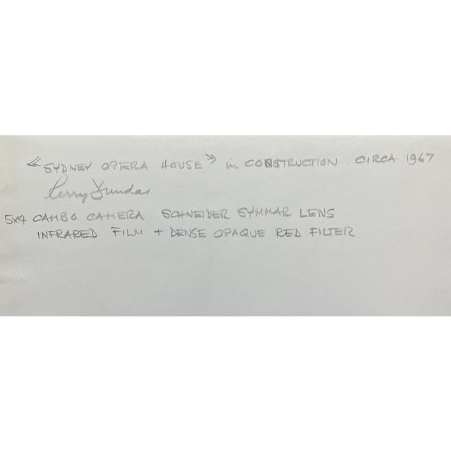 Original Kerry Dundas "sydney Opera House Under Construction" Australia Photo For Sale - Image 11 of 12